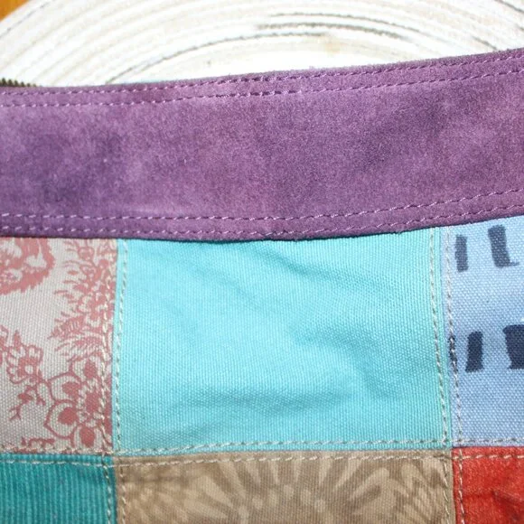 Lucky Brand Leather Crossbody purse BOHO LOOK! - Picture 11 of 14